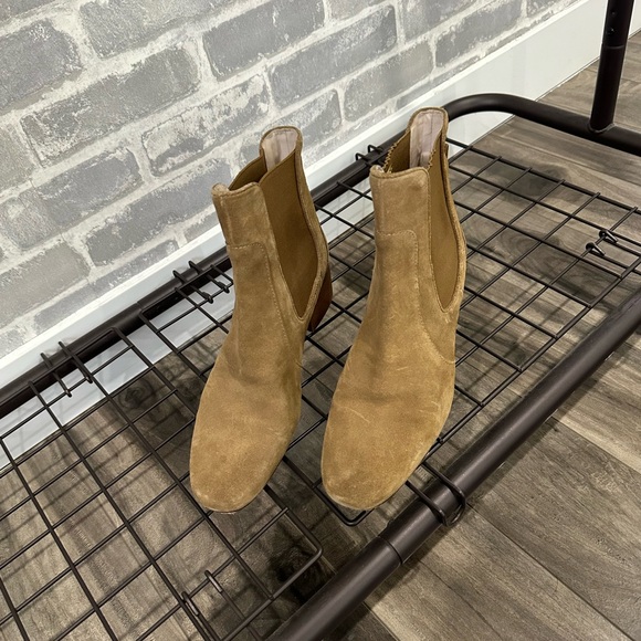 Zara 100% suede ankle boots - Picture 2 of 3